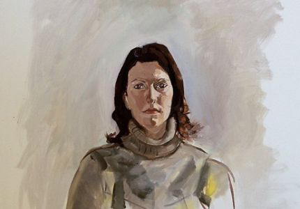 Ann-Lise, Oil on canvas (50 x 80) cm.